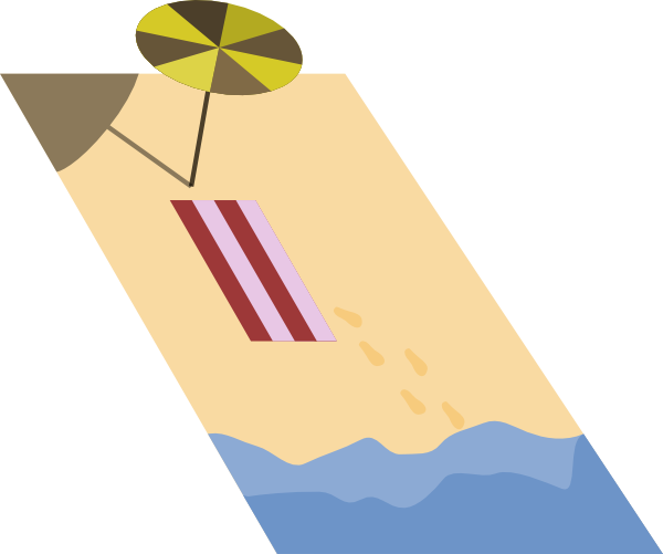 Beach Clip Art - vector clip art online, royalty free ...