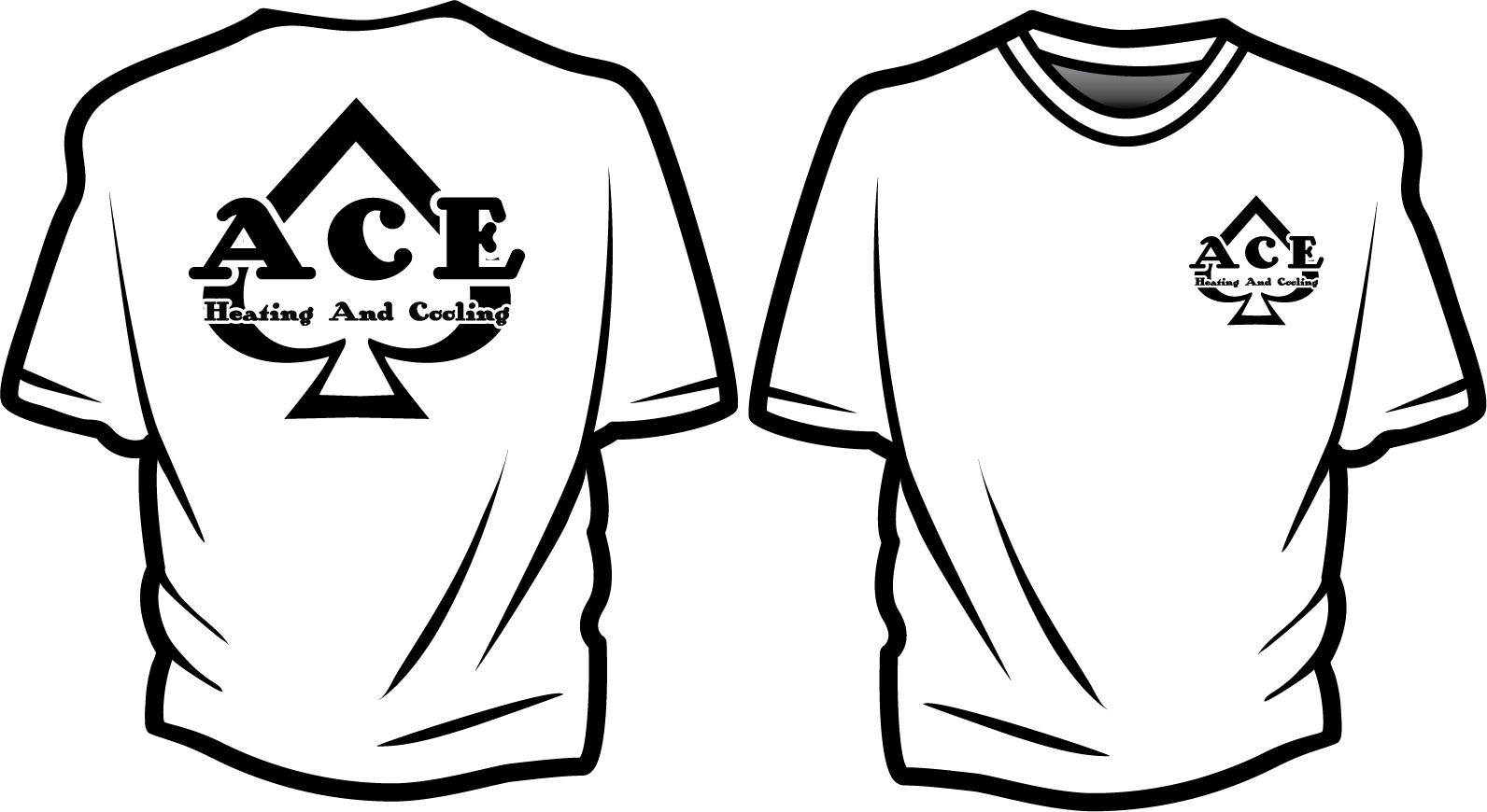 Shirt clipart black and white