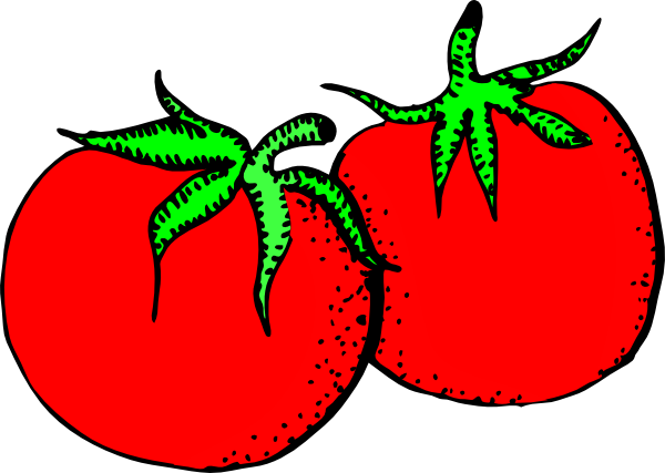 Red Tomato Plant Clipart