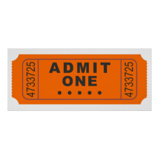 Cinema Ticket Gifts on Zazzle