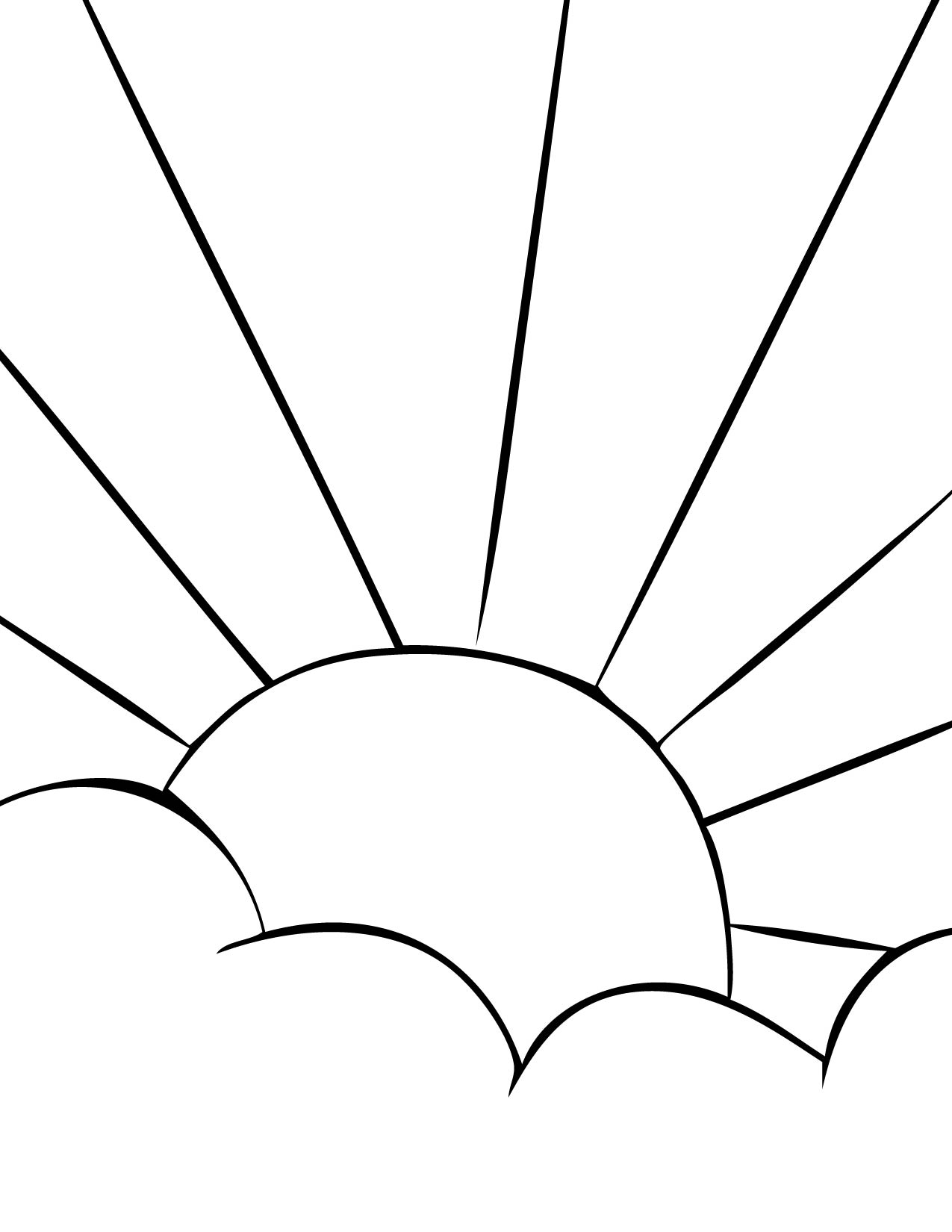 Sun Coloring For Kids Printable Coloring Pages ClipArt Best