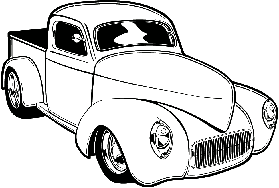 Hot Rod Clip Art - ClipArt Best