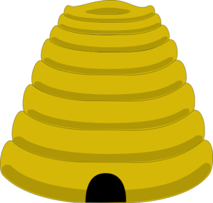 Beehive Template Clip Art - vector clip art online ...