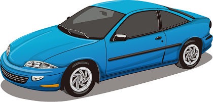 Blue Car Vector | Free Vector Graphics | All Free Web Resources ...