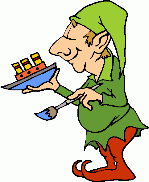 elf_&_toy_boat_2 clipart - elf_&_toy_boat_2 clip art