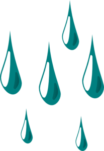 Rain Drops Clipart