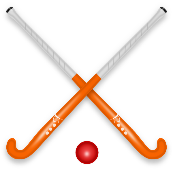 Crossed Field Hockey Sticks Clip Art At Clker Com Vector Clip Art ...