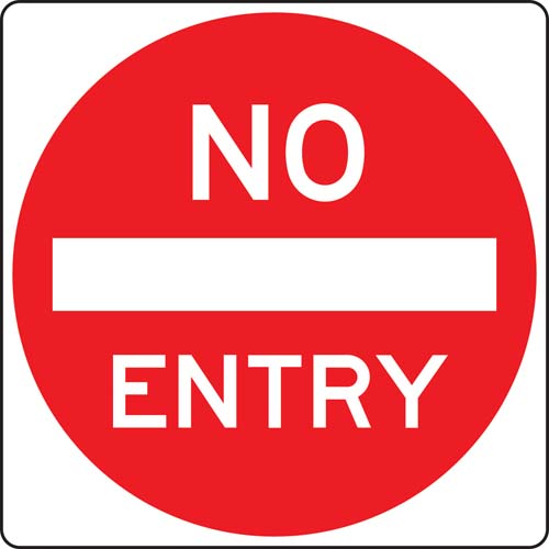 No Entry