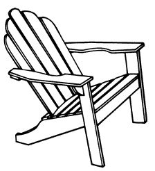 Outline Drawings On Chair - ClipArt Best