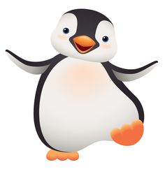 Art penguin clipart