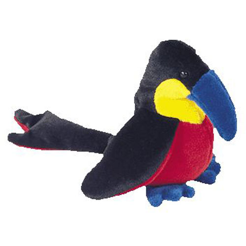 TY Beanie Baby - KIWI the Toucan Bird (4th Gen hang tag) (6 inch ...