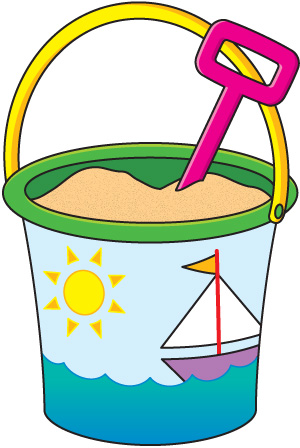 Sand pail clipart free