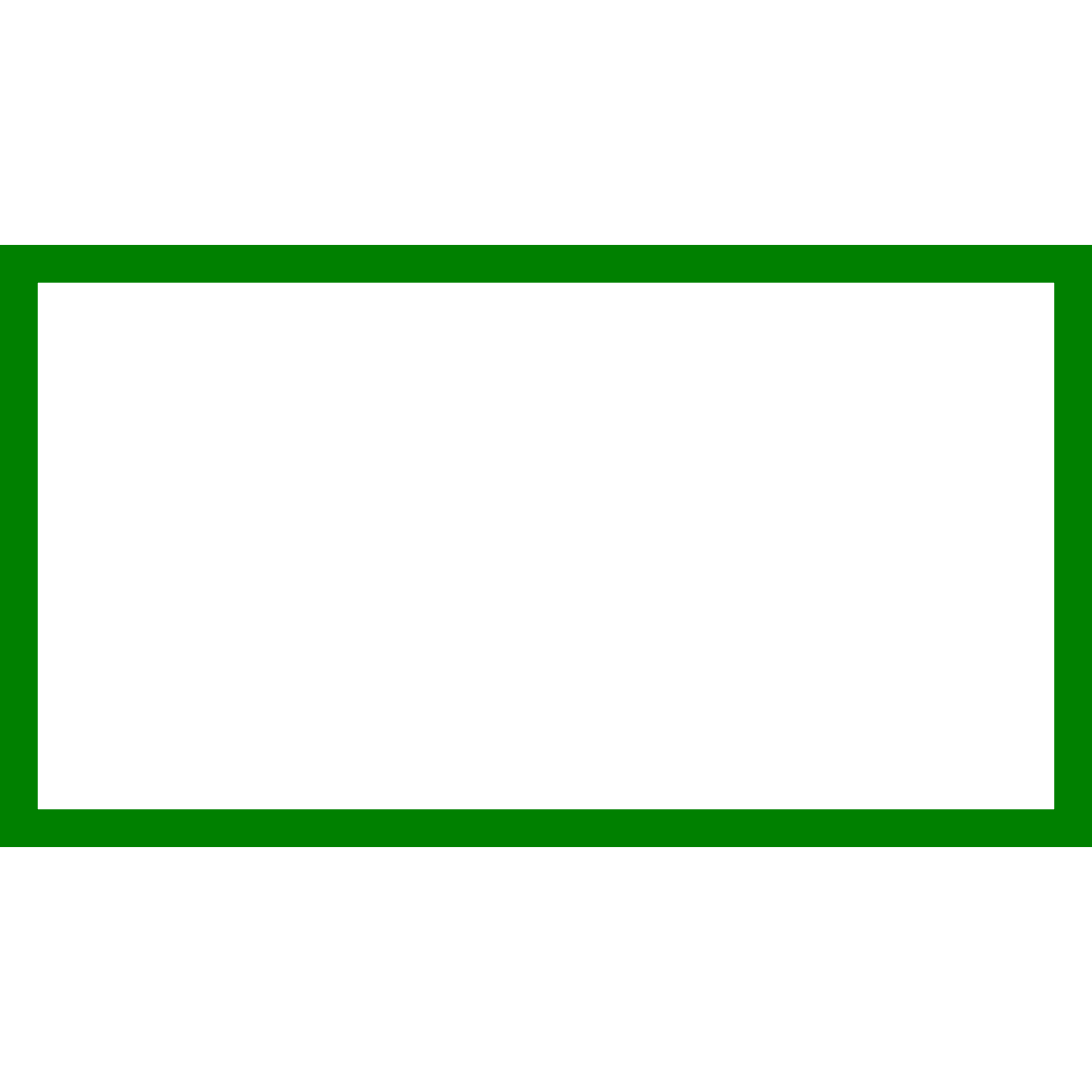 transparent rectangle on screen