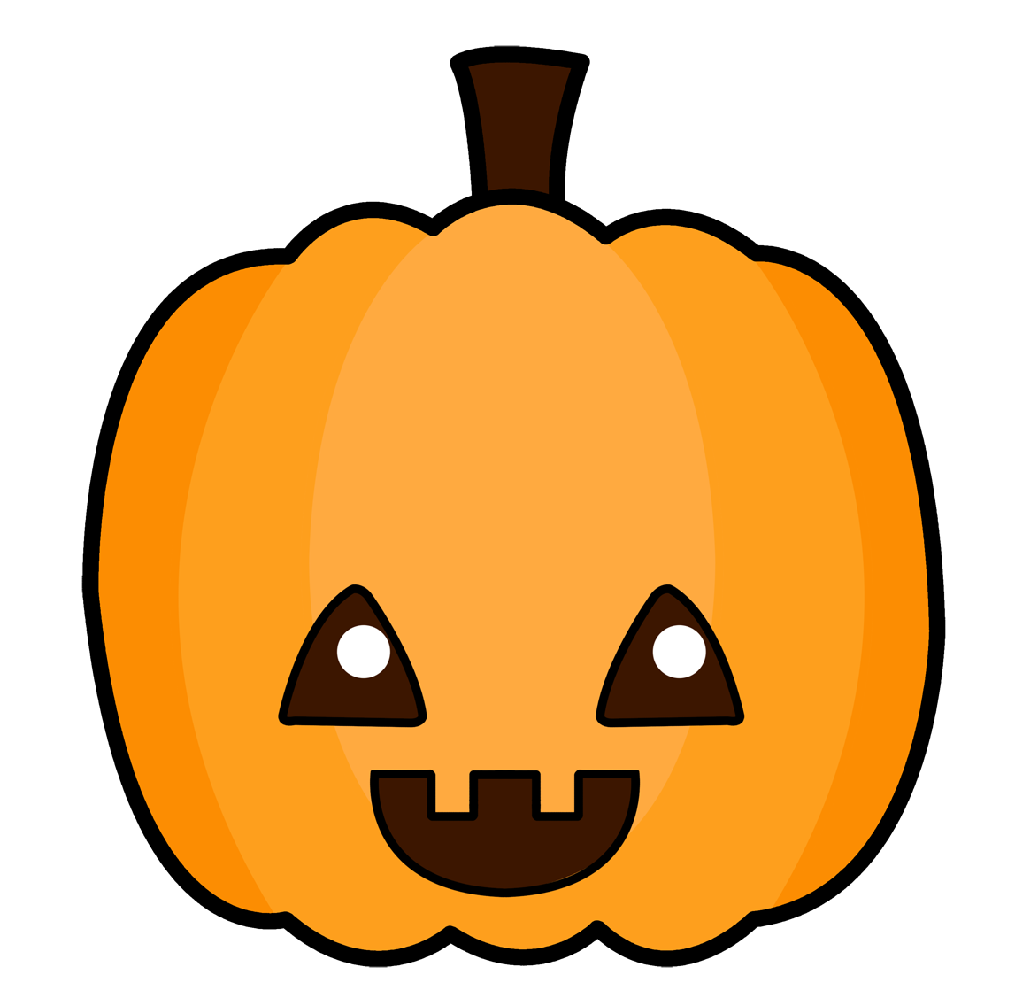 Jack o lantern clipart transparent