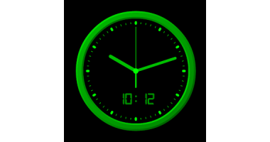 Analog Clock-7 Mobile - Android Informer. Analog and digital clock ...