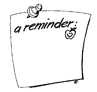 Reminder Clip Art - ClipArt Best