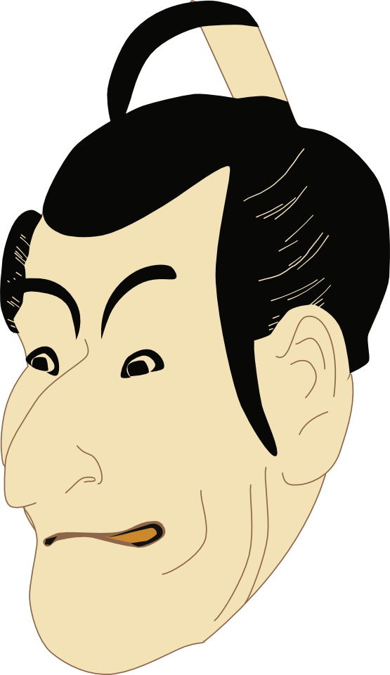 Clip Art: Kabuki Actor Redonkulous clipartist ...