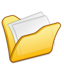 Folder, Mydocuments, Yellow icon