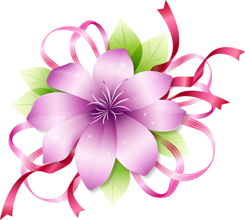 Pink Flower Clipart