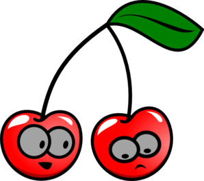 Animated Cherries Clip Art - vector clip art online ...