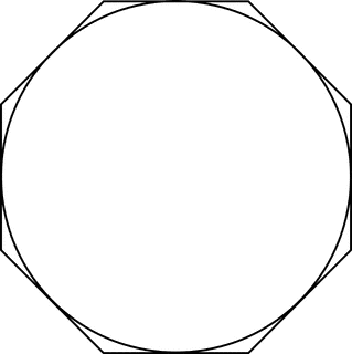 Regular Octagon Circumscribed About A Circle | ClipArt ETC