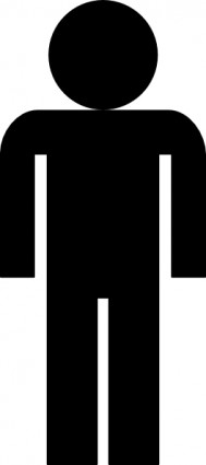 Man Symbol Sign clip art Vector clip art - Free vector for free ...