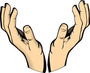 Raised Hands Clip Art - vector clip art online ...