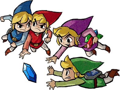 The Legend of Zelda: Four Swords Adventures Character Images ...