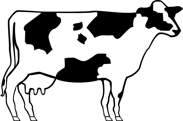 Easy Cow Clipart