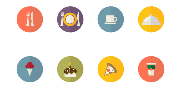 12 Free Food and Cooking Icon Sets for Apps and Websites - Super ...