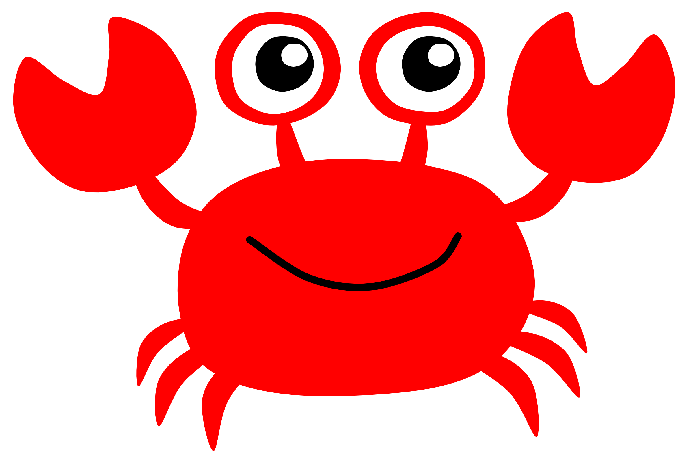 Crab clipart kids