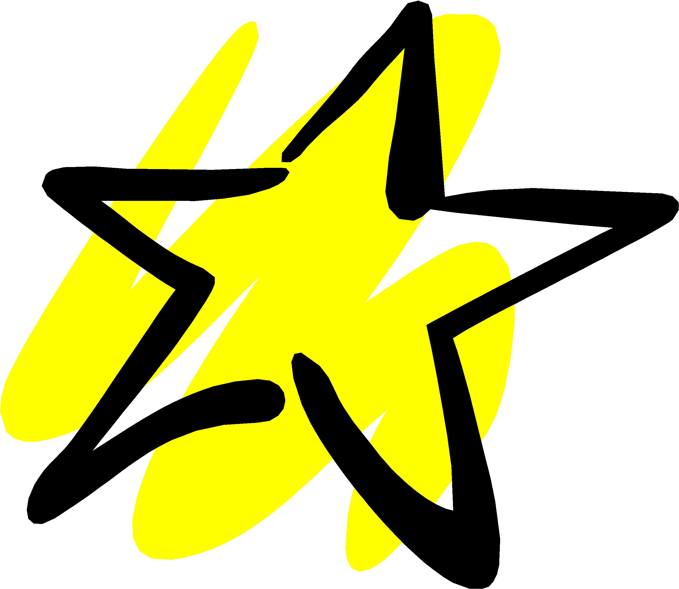 Christmas star clip art black and white free - Cliparting.com