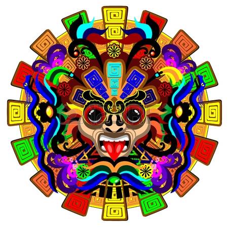 34+ Aztec Gods Clipart