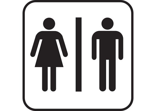 Public toilet clipart