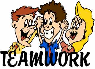 Team building kids clipart