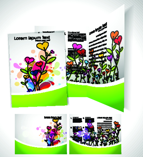 Vector Cover For Brochure With London Ima Stock Illustration