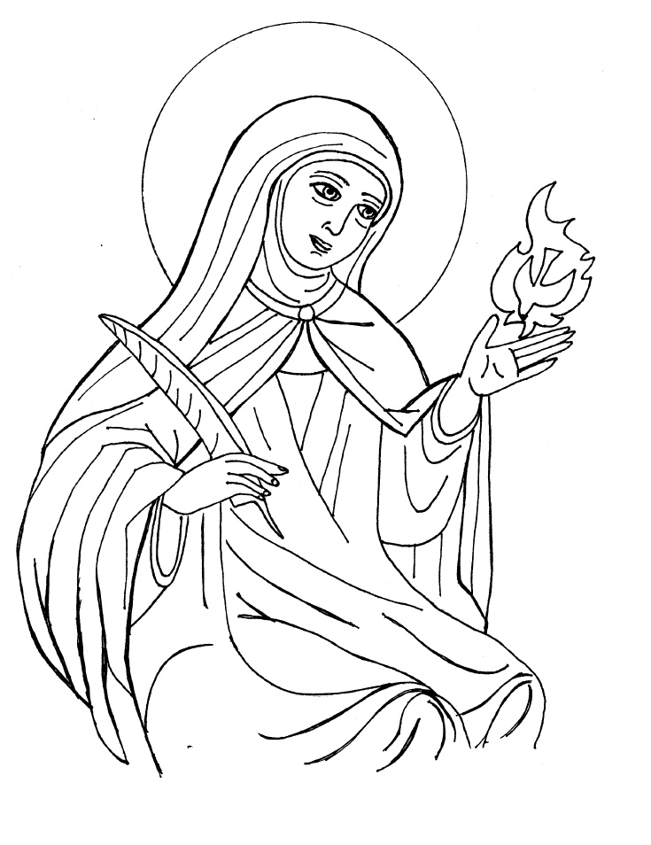 Saints Coloring Pages