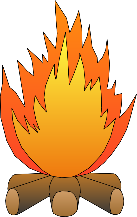 Realistic Fire Flames Clipart - Free Clipart Images