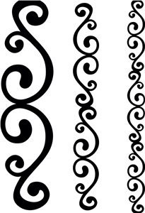 Swirl Design Border Images & Pictures - Becuo