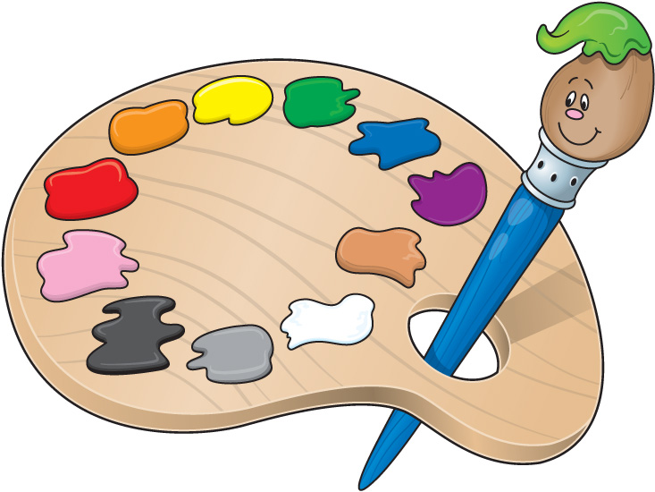 Paint Palette Clipart