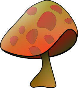 Mushroom clip art Free Vector / 4Vector