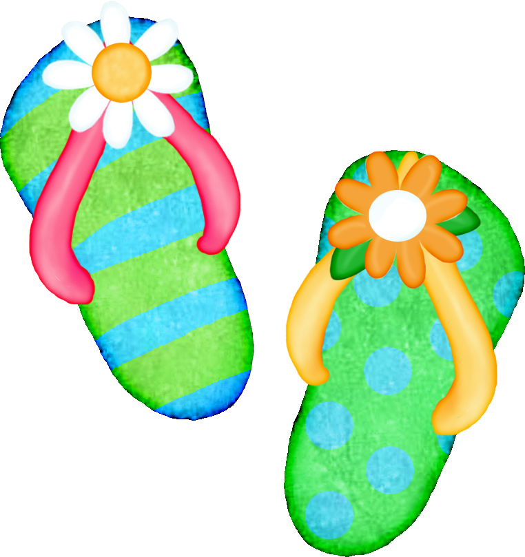 Free clipart flip flops