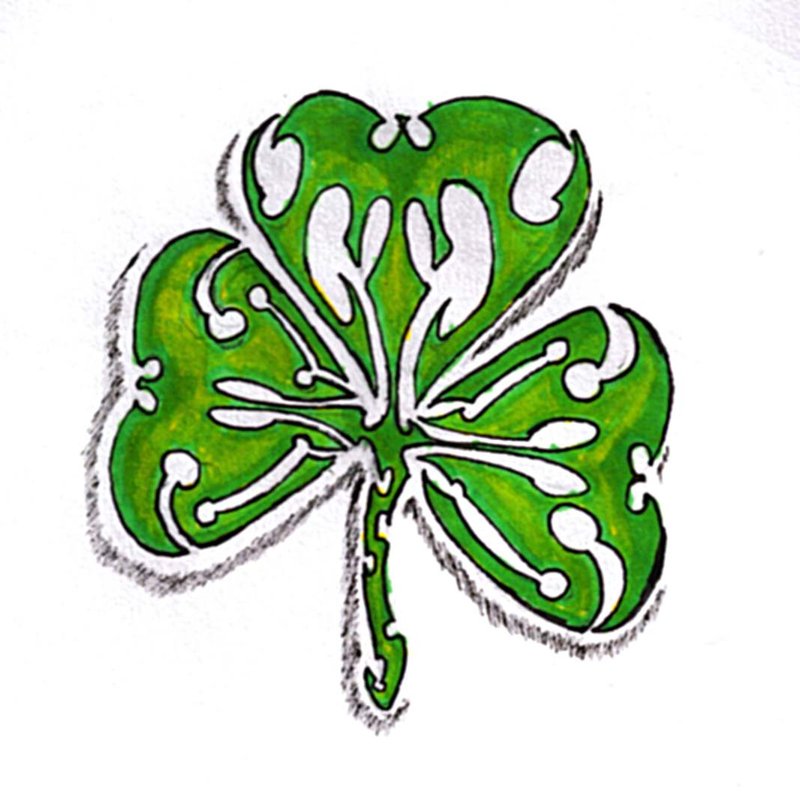 tribal clover tattoo by myrddin89 on DeviantArt