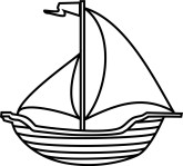 Simple Sailboat Drawing - ClipArt Best