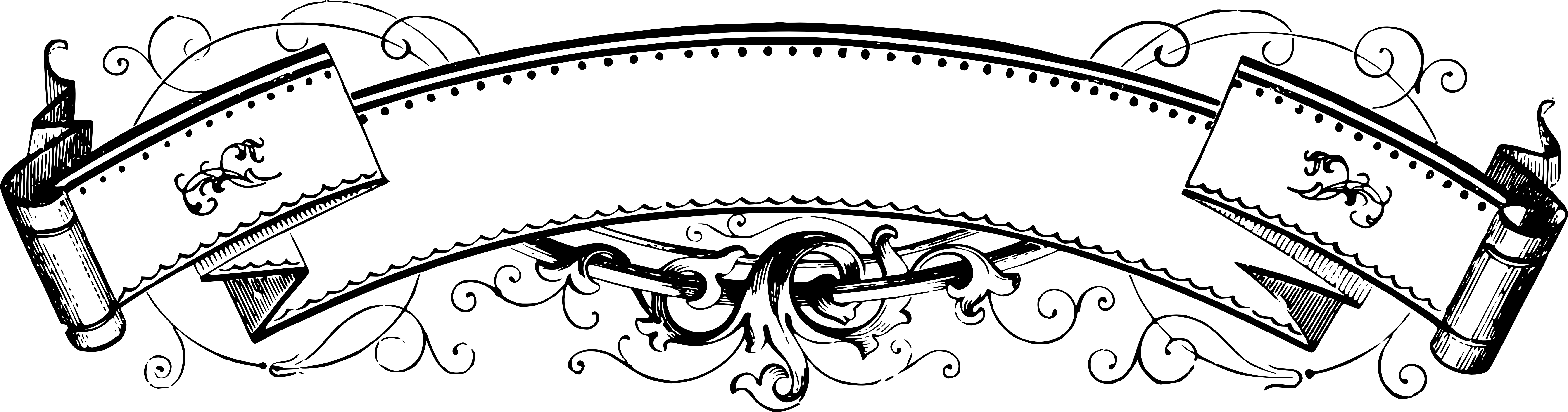 Victorian Scroll Clip Art