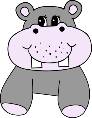 Hippo Clip Art