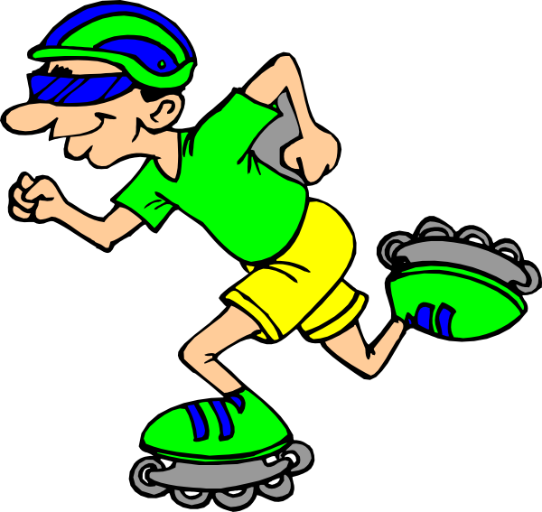 Skate Roller Skating Clipart