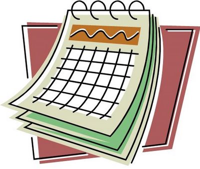 Planner calendar clipart