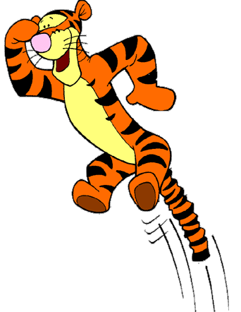 Animated Tigger Clipart