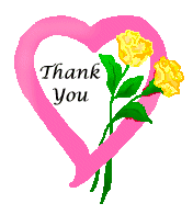 Clip art thank you flowers